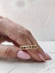 14k Yellow Gold God Bless You and Keep You Ring , Tu B'Av Gifts , Isra
