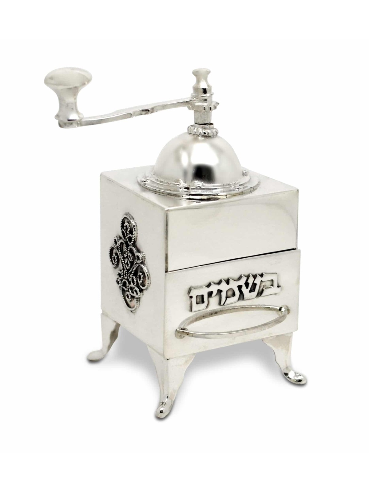 Boîte Havdalah de conception unique de broyeur, cadeaux Tu B'Av, Judaica israélien