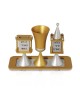 Ensemble de Havdalah coloré et moderne en aluminium, ensembles de Havdalah modernes, Israël