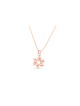 Collier minimaliste étoile de David en or blanc 14 carats, cadeau de mariage juif