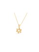 Collier minimaliste étoile de David en or blanc 14 carats, cadeau de mariage juif