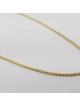 Collier de blé en or massif 14 carats de 20 po d'épaisseur, cadeaux de mariage juifs, Israël