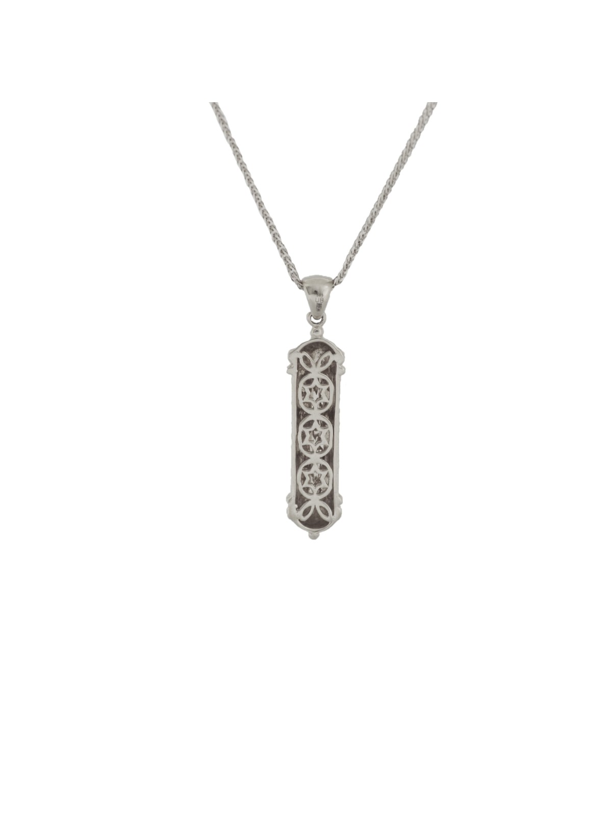 Pendentif Mezuzah en or 14 carats unique, cadeaux Tu B'Av, Judaica israélien