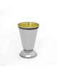 Coupe de Kiddouch géométrique en argent avec jante en filigrane, cadeaux de Pâque, Isra