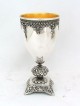 Shabbat Kiddush Cup From Sterling Silver , Passover Gifts , Israeli Ju