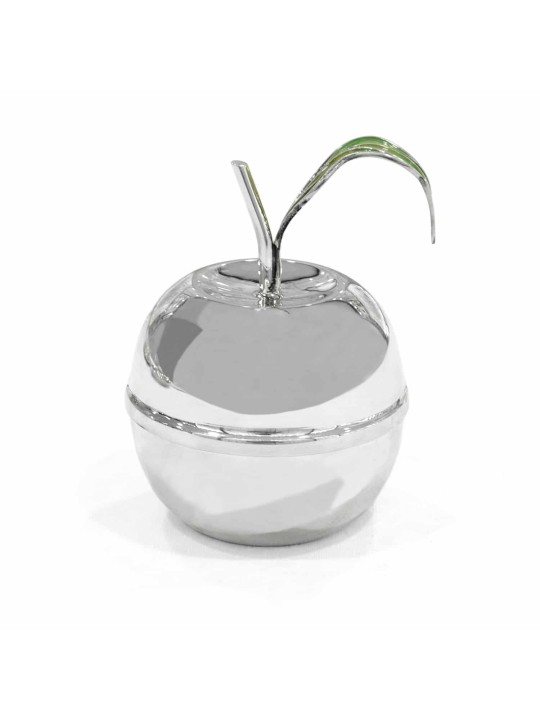Unique Apple Shaped Honey Dish with Enamel , Tu B'Av Gifts , Israeli J