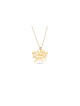 Collier Gold Woman of Valor , Cadeaux Tu B'Av , Judaica israélien