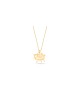 Collier Gold Woman of Valor , Cadeaux Tu B'Av , Judaica israélien