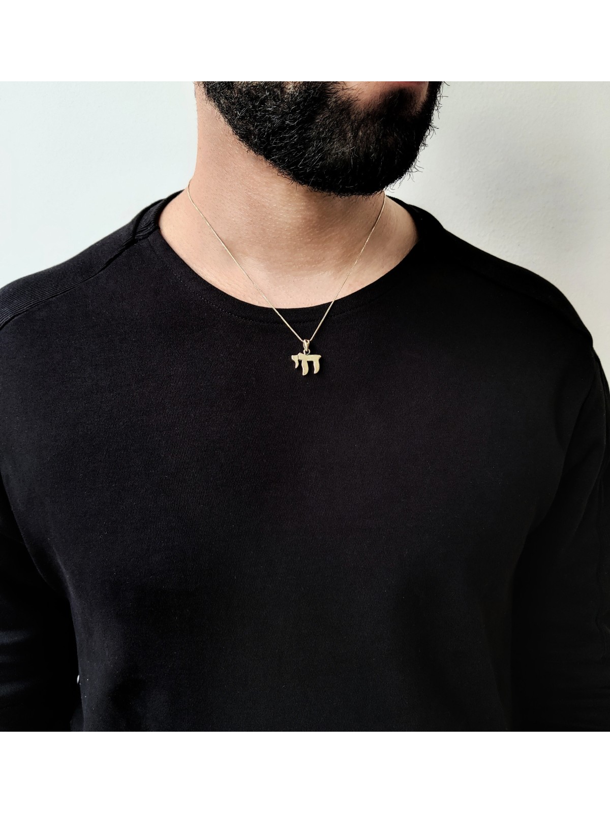 Superbe et élégant collier en or Chai, cadeaux Tu B'Av, Juda israélien