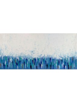 Peinture abstraite originale de couleurs à l’huile de Weste, abstrait juif A