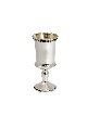 Coupe de Kiddouche en argent sterling au look épuré avec Decora, Coupes de Kiddouche, Est