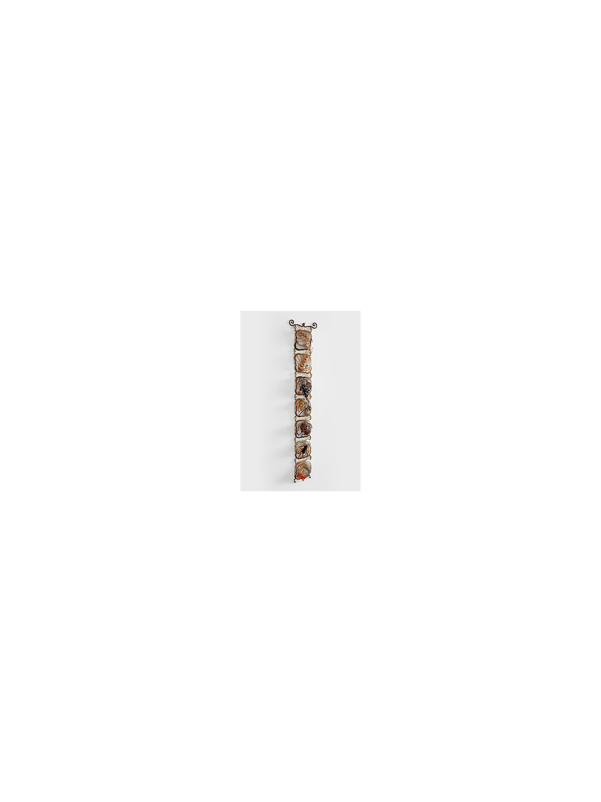 Detailed Copper Seven Species Mobile - Modern Juda , Tu B'Av Gifts , I