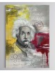 Vibrant Albert Einstein Pop Art avec formules douleur, cadeaux Tu B'Av, I