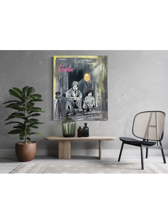 Iconic Nostalgia: Charlie Chaplin with a Kid Pop A , Tu B'Av Gifts , I
