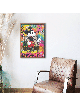 Pop Art Painting Of Multicolor Happy Mickey Mouse  , Tu B'Av Gifts , I