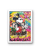 Pop Art Painting Of Multicolor Happy Mickey Mouse  , Tu B'Av Gifts , I