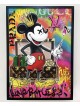 Peinture Pop Art de Happy Mickey Mouse multicolore, cadeaux Tu B'Av, I