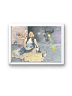Life on the Street Drawing Depicting the Struggle  , Tu B'Av Gifts , I