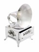 Terrific Sterling Silver Gramophone Shaped Spice B , Tu B'Av Gifts , I