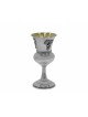 Grande tasse de raisins en argent sterling, cadeaux de Pâque, Judaica israélienne