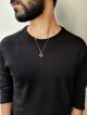 Pendentif Spécial Étoile de David en Or Blanc avec Diam , Cadeaux Tu B'Av , I