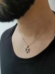 Yellow 14K Gold Star of David Pendant with Diamond , Tu B'Av Gifts , I