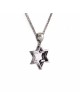 Deux diamants d'or en couches incrustés Magen David Pe , Cadeaux Tu B'Av , I