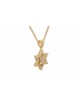 Deux diamants d'or en couches incrustés Magen David Pe , Cadeaux Tu B'Av , I