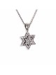 Étoile de David incrustée de diamants en or jaune Penda , Cadeaux Tu B'Av , I