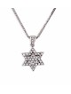 Étoile de David incrustée de diamants en or jaune Penda , Cadeaux Tu B'Av , I