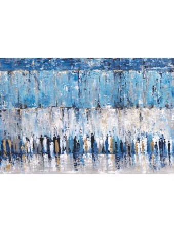 Acrylic Paints and Print Western Wall , Tu B'Av Gifts , Israeli Judaic
