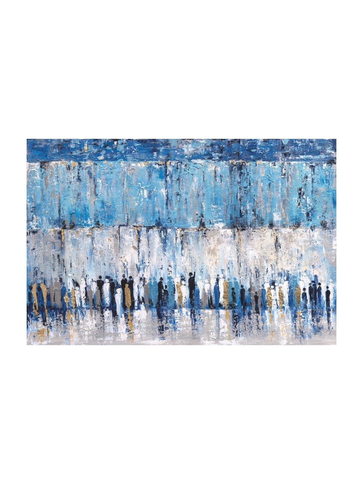 Acrylic Paints and Print Western Wall , Tu B'Av Gifts , Israeli Judaic