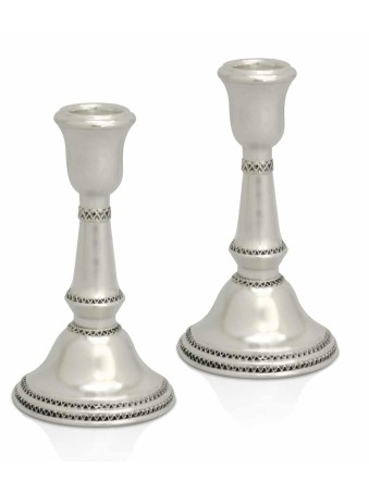 Bougeoir classique en filigrane d'argent sterling 925, argent sterling C