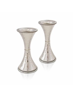 Argent sterling 925 avec finition martelée, chandelier en argent sterling