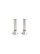 Beau chandelier traditionnel de Shabbat de taille moyenne, argent sterling C