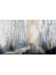 Splitting of The Sea - Black & grey painting , Jewish Abstract Art , I