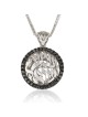 Pendentif Shma Israel en or blanc 14K, cadeaux Tu B'Av, Judaica israélien