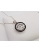 14K White Gold Shma Israel Pendant , Tu B'Av Gifts , Israeli Judaica
