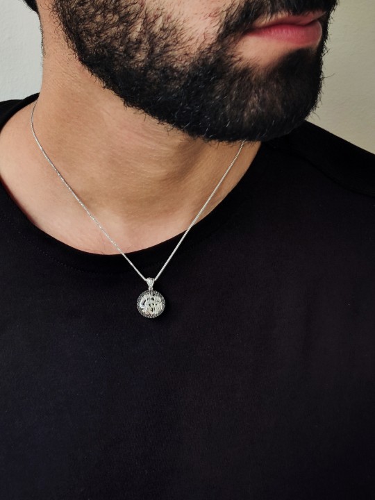 Pendentif Shma Israel en or blanc 14K, cadeaux Tu B'Av, Judaica israélien