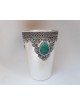 vintage Pure Silver Filigree Kiddush Cup avec Eila , Cadeaux de Pâque ,