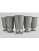 Liqueur en aluminium 6 ou 8 formes droites, cadeaux de mariage juifs, Isr