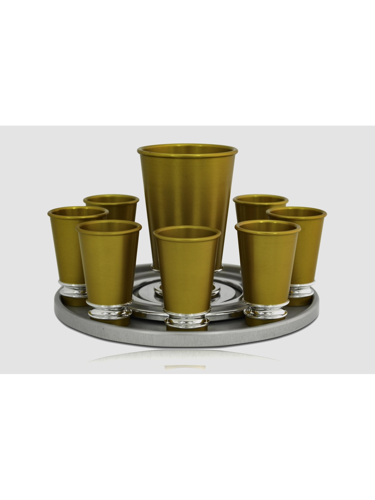 Liqueur en aluminium 6 ou 8 formes droites, cadeaux de mariage juifs, Isr