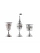 Sterling Silver Havdalah Set Grape Design , Cadeaux Tu B'Av , Ju israélien