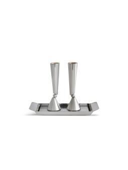 Bougeoirs modernes en argent sterling de taille moyenne avec, argent sterling C