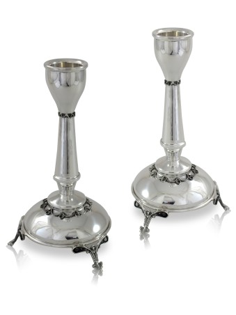 Petits chandeliers avec filigrane délicat Aadornm, cadeaux de Pâque,