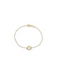 Elegant Two-Tone Gold Star of David Bracelet with  , Tu B'Av Gifts , I