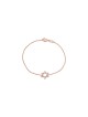 Élégant bracelet étoile de David en or bicolore avec , Cadeaux Tu B'Av , I