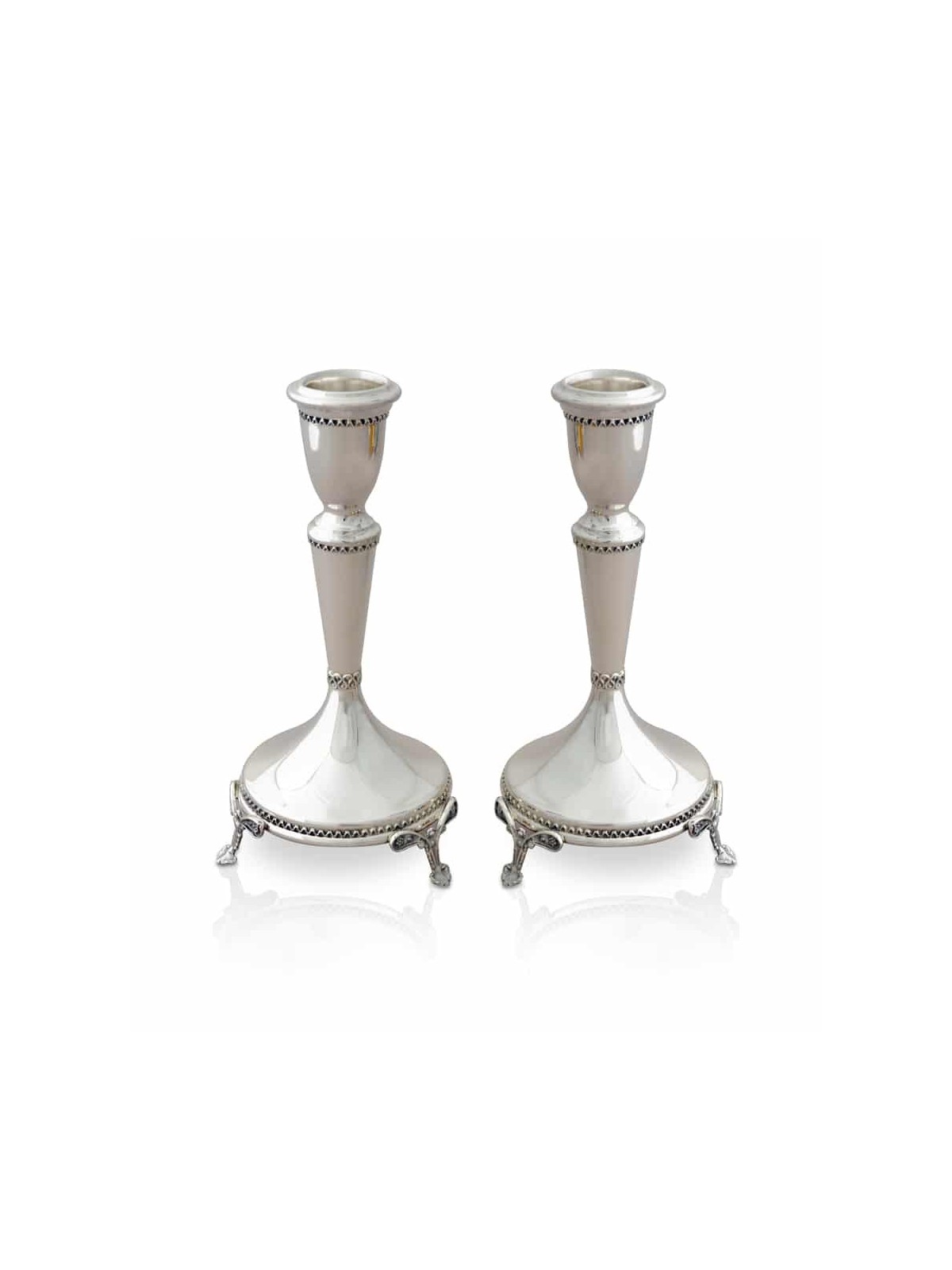 Sterling Silver Filigree Candlesticks and 3 Legs , Passover Gifts , Is