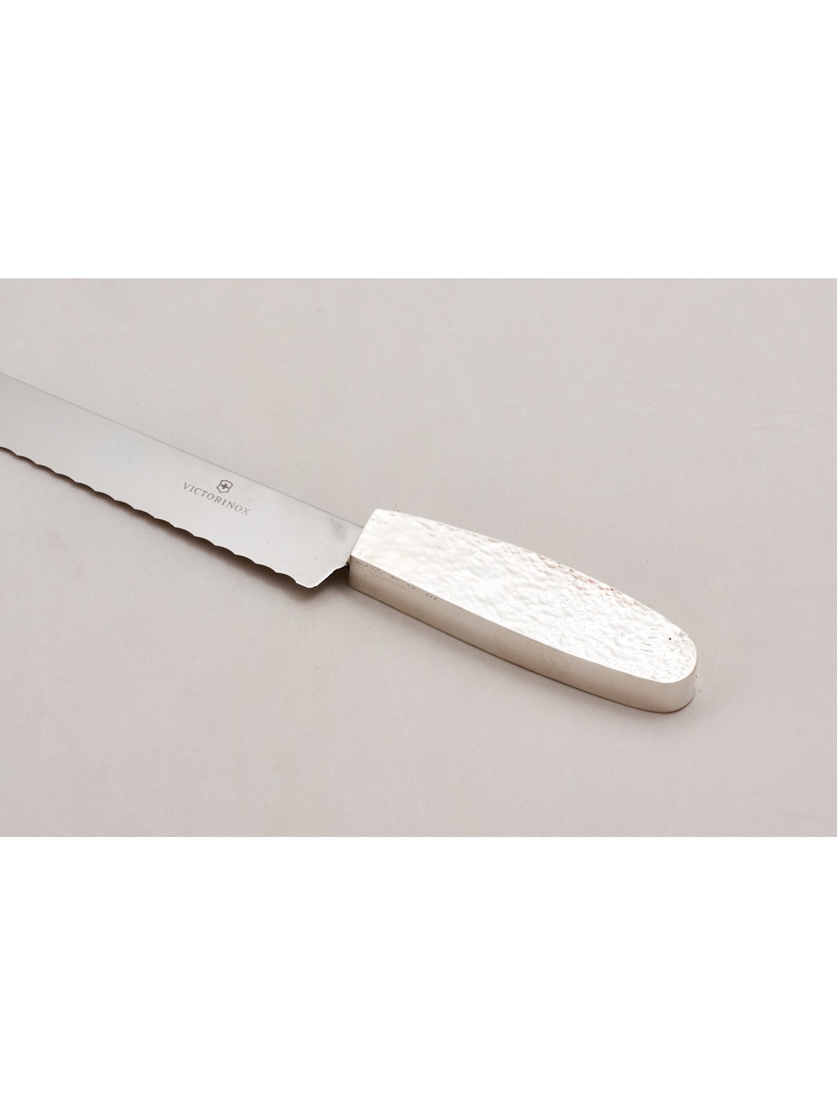 Argent Grande Lame Victorniox Martelée Challah Kni , Cadeaux Tu B'Av , I