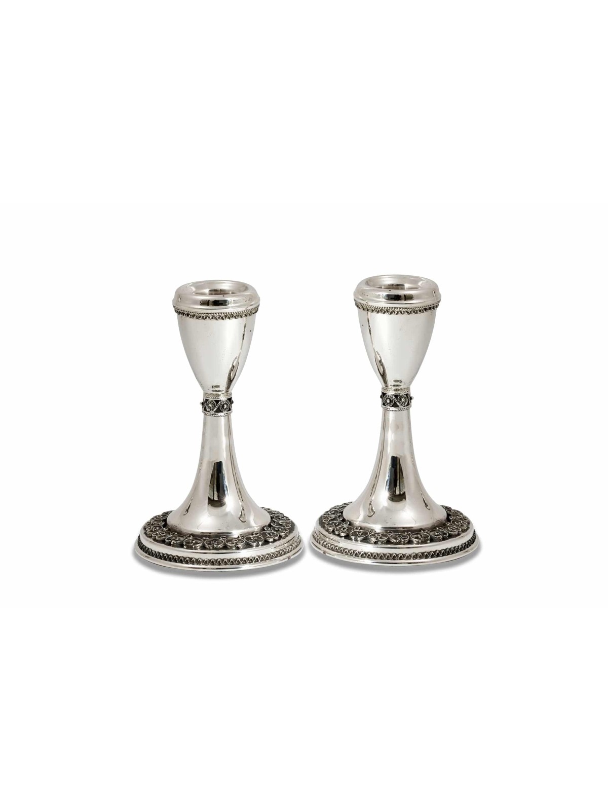 Chandeliers en filigrane ornés d’argent sterling en Vi , cadeaux de Pâque ,